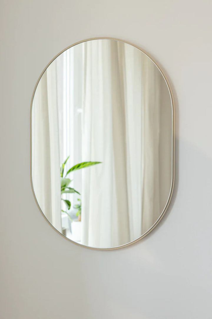 Caya oval spegel