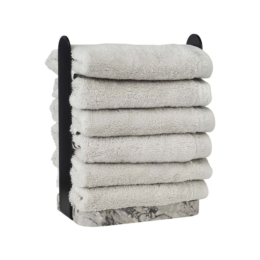 Nero handdukshållare för gäster - Vit