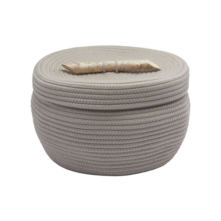 Grøn opbevaringskurv