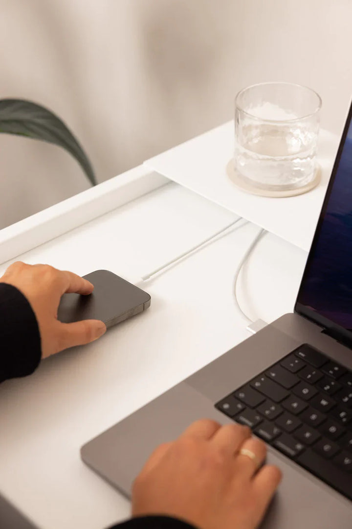 Donna skrivbord - Vitt