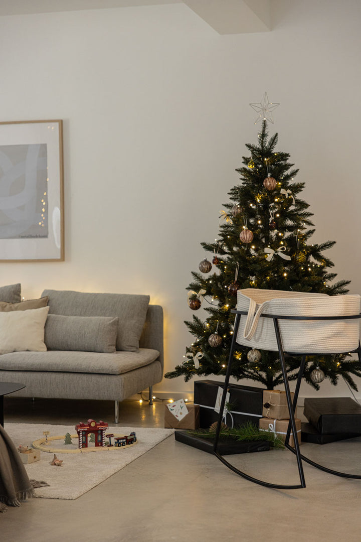 Korsina Babyvagga - Svart