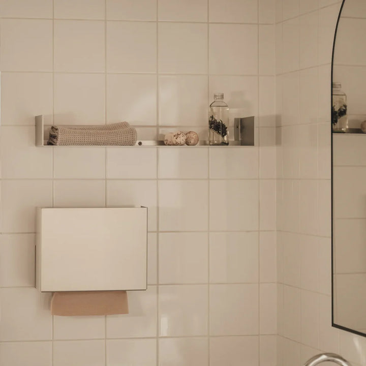 Fink papir dispenser børstet stål