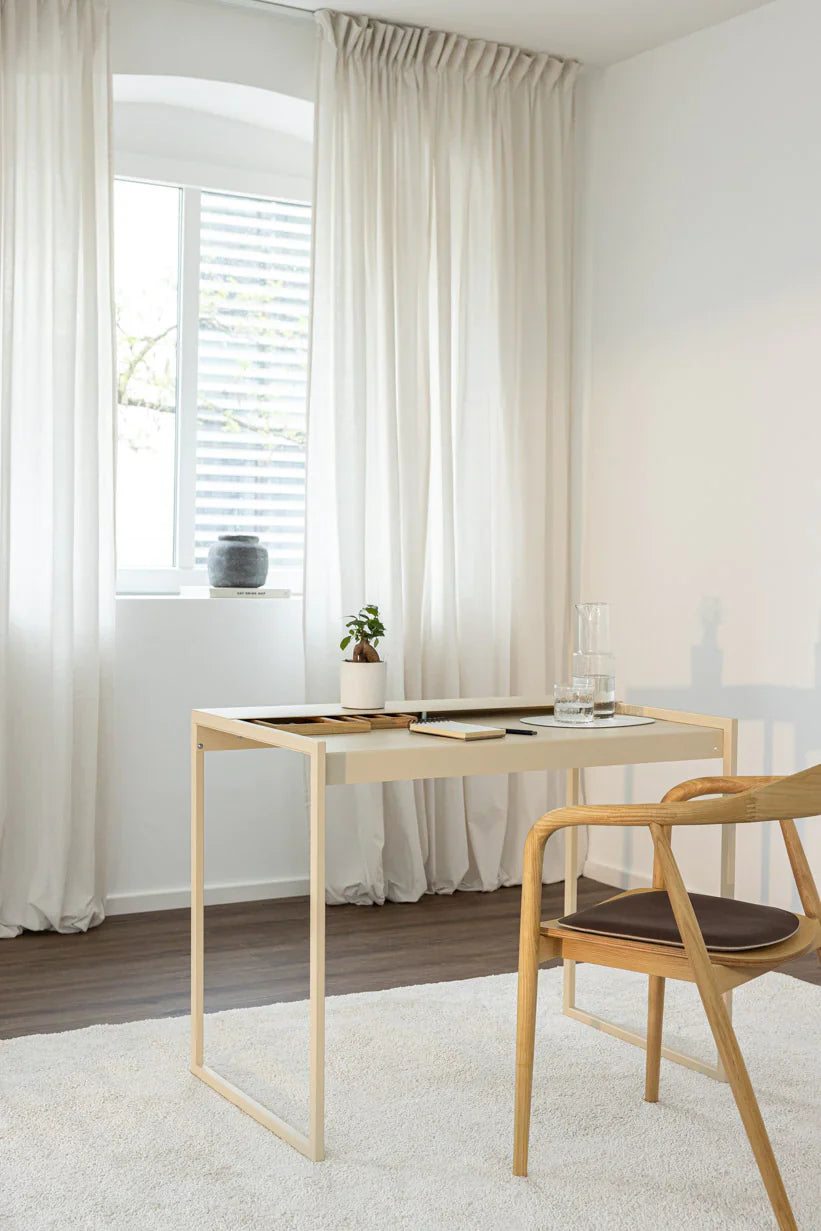 Donna skrivbord - Krämfärgat