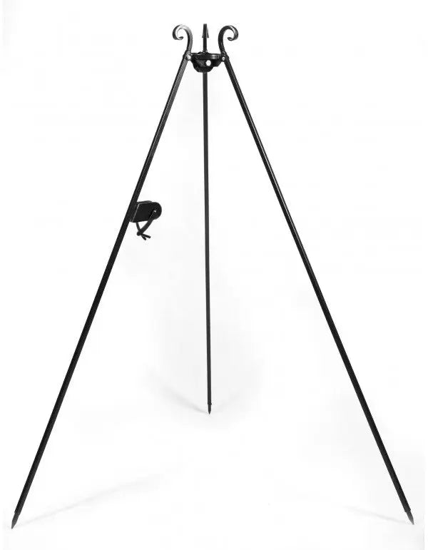 Eldställ / Eldset 180 cm med grillgaller + Lyft
