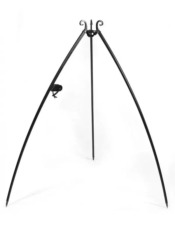Eldställ / Eldset 180 cm med grillgaller + Lyft