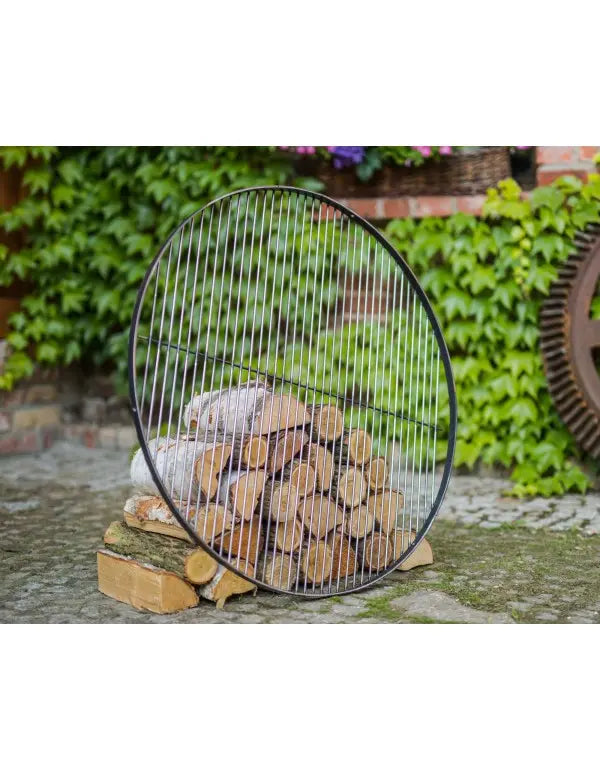 Eldställ / Eldset 200 cm med grillgaller + litet galler