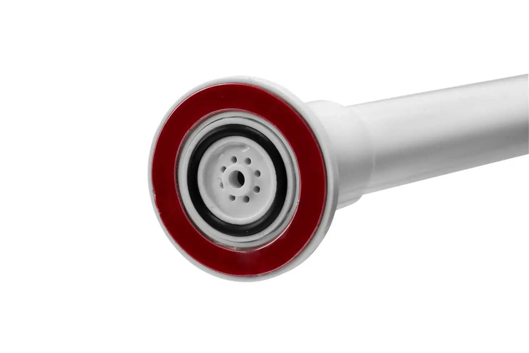 Gardinstång m/ sugkopp vit - max 120 cm