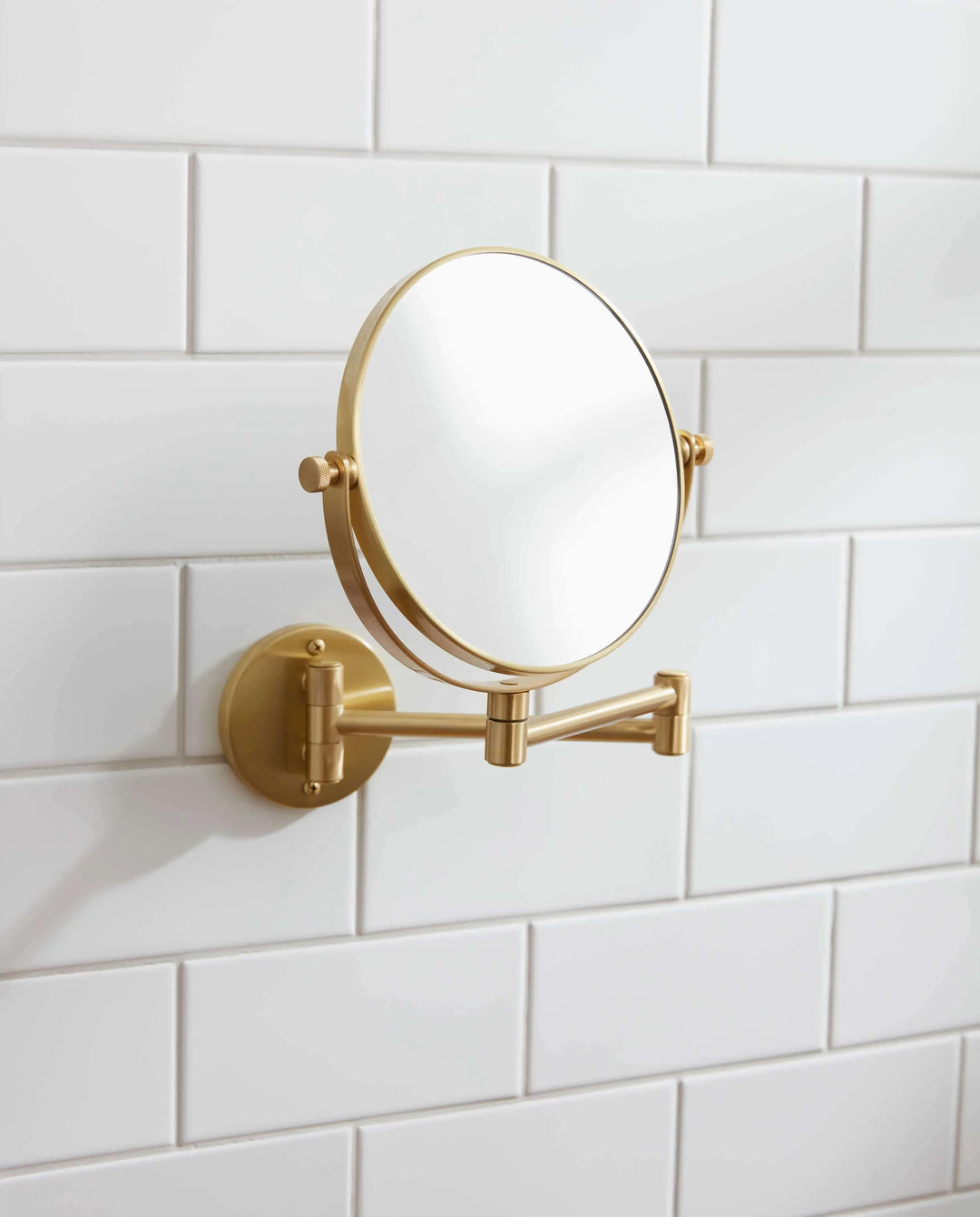 Sminkspegel - Mässing