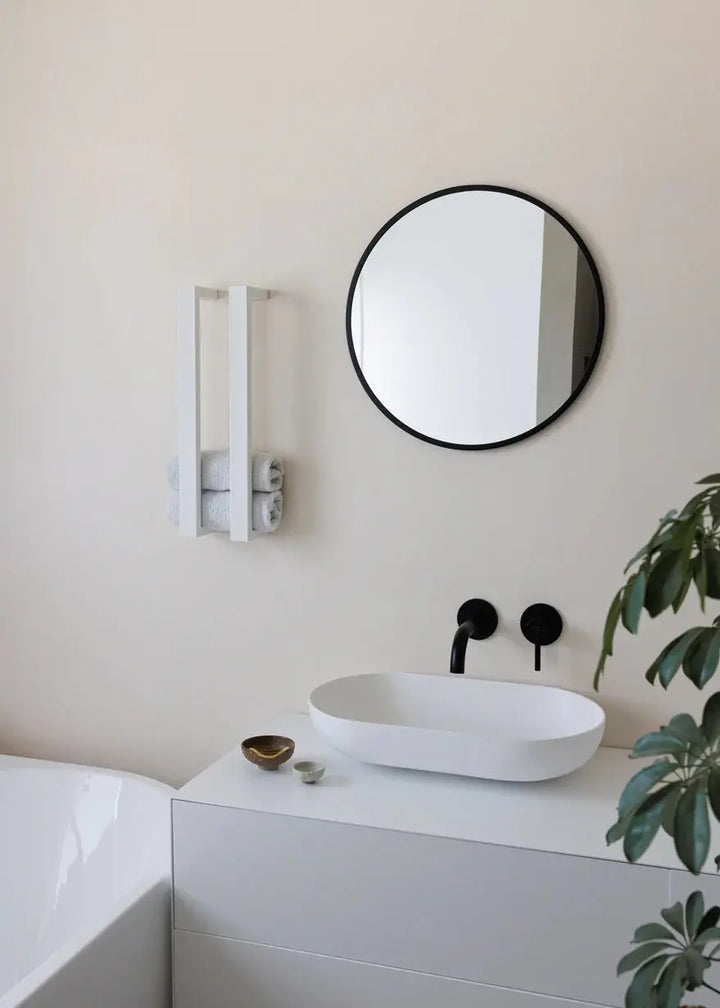 Nali handdukshållare 2 st. - Vit