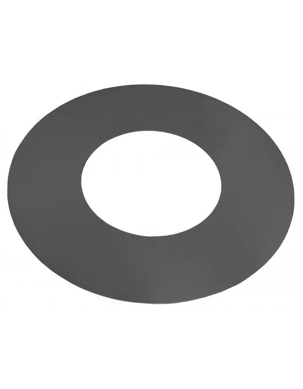 Rund grillplatta - Svart