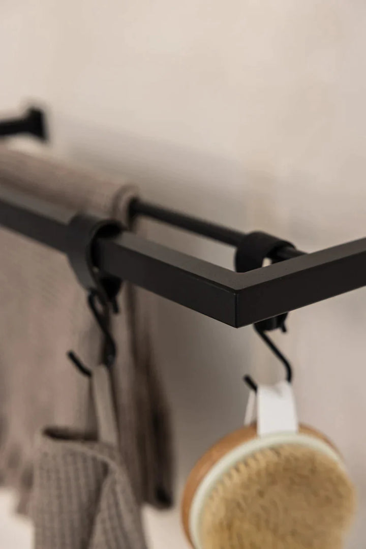 Stenni handdukshållare - Svart