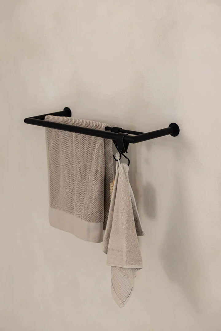 Stenni handdukshållare - Svart
