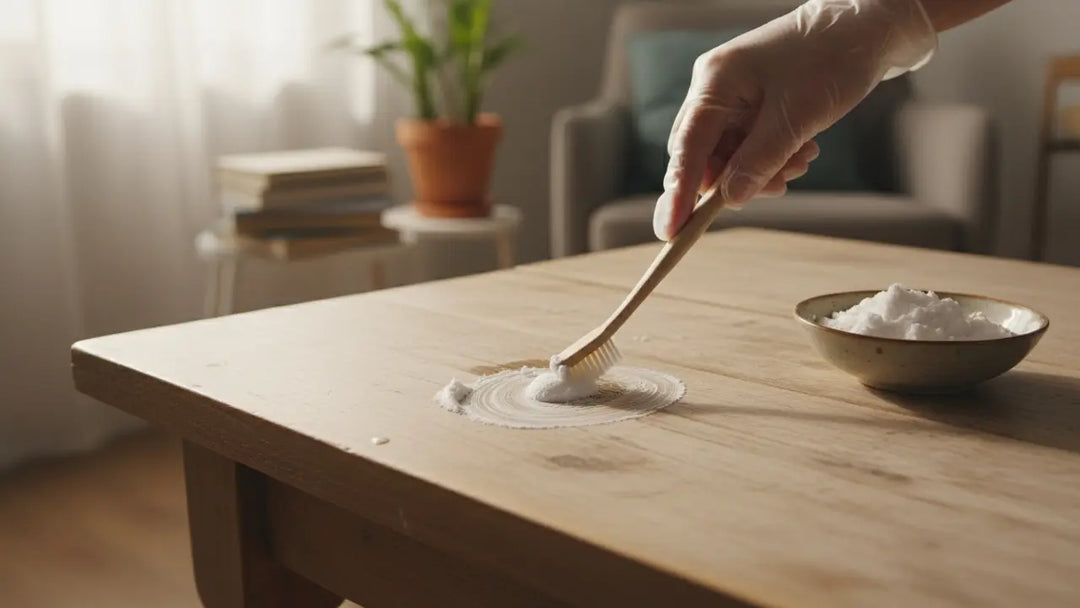 Sådan fjerner du mærker fra træmøbler – guide til pletter og ridser