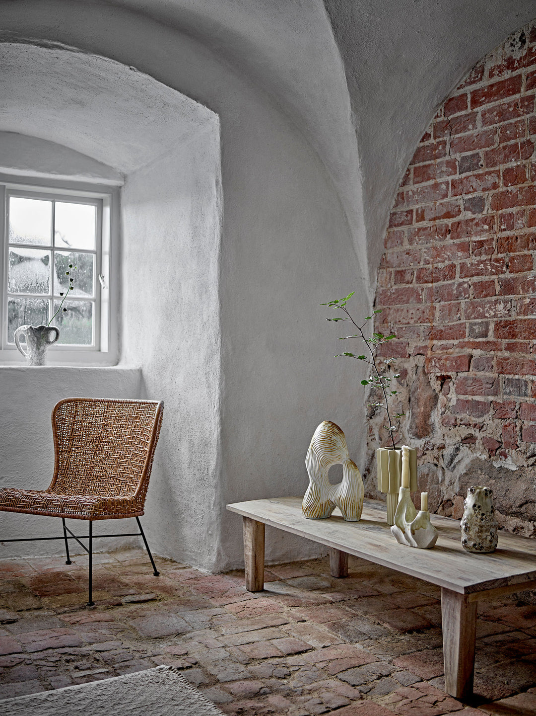 Somme Loungestol, Natur, Rattan