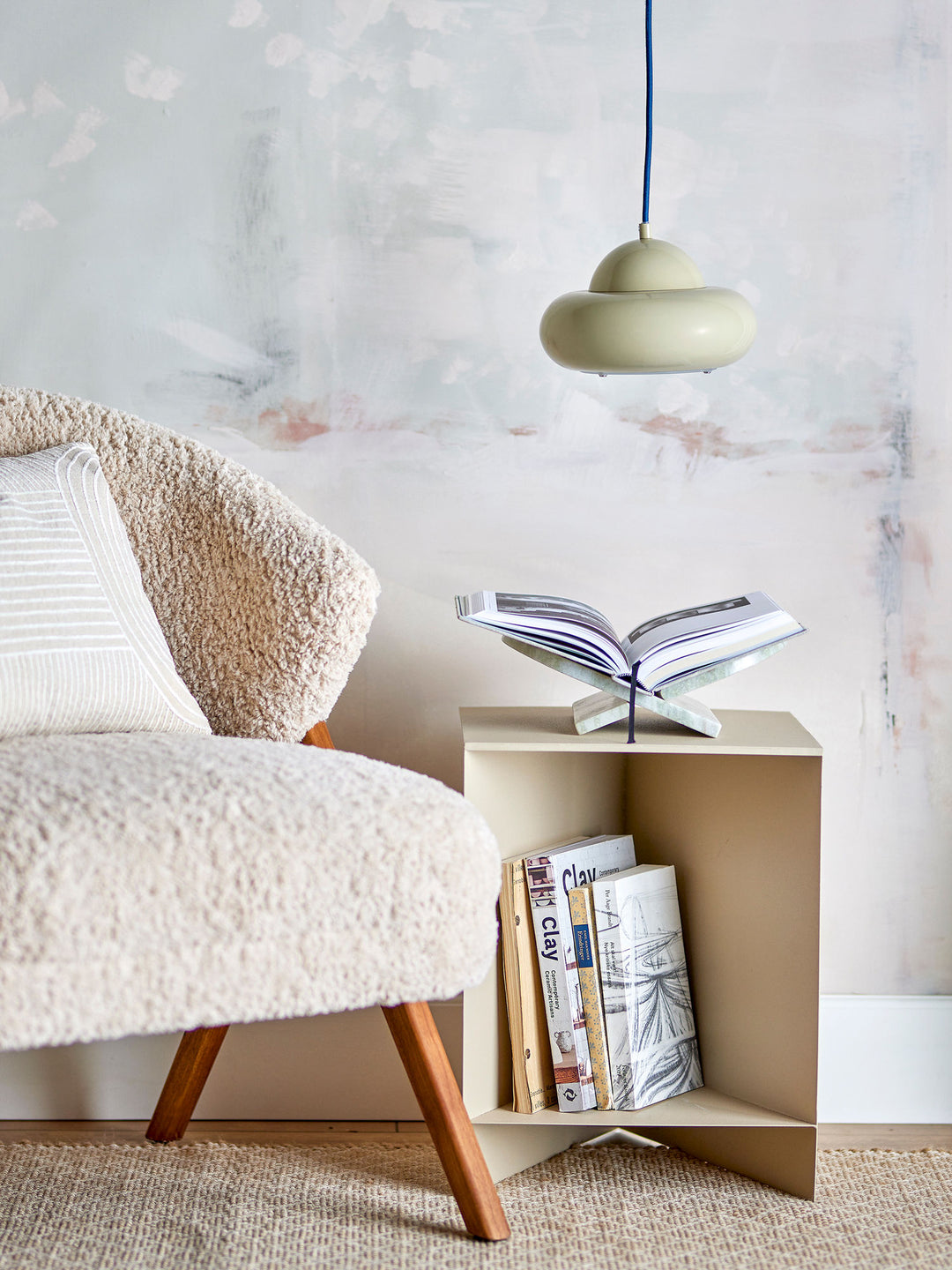 Bubble Pendel, Grøn, Metal