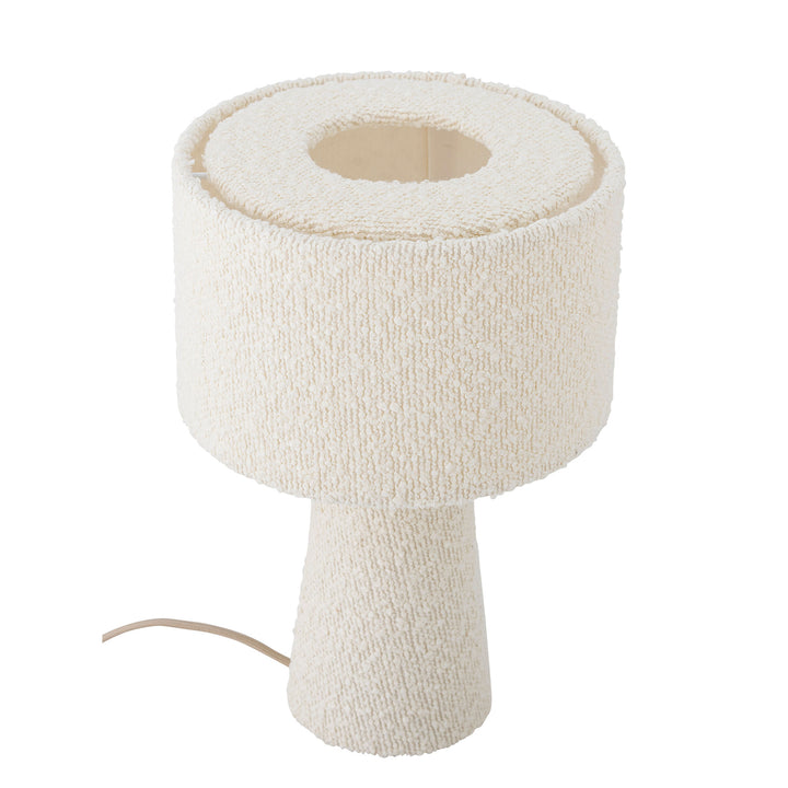 Emmie Bordlampe, Hvid, Polyester