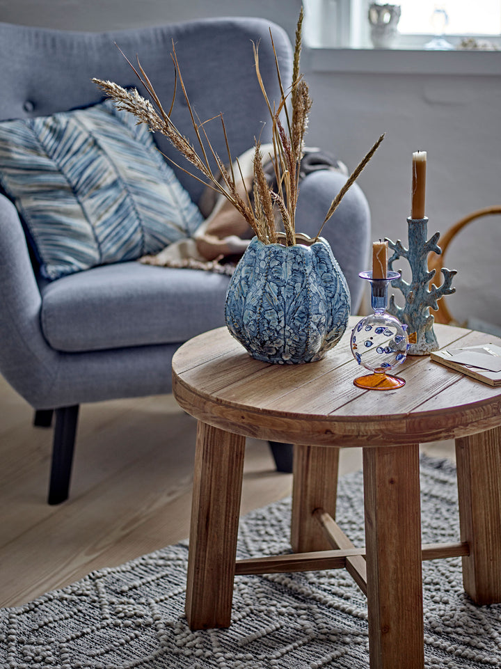 Hetty Vase, Blå, Stentøj