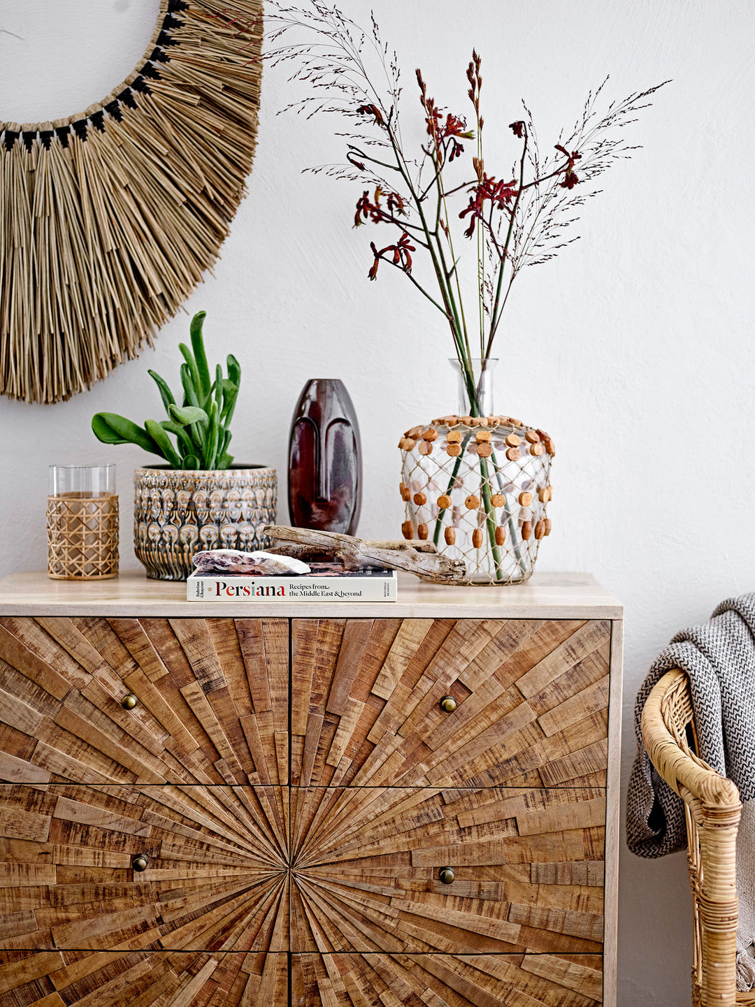 Daviid Vase, Brun, Stentøj