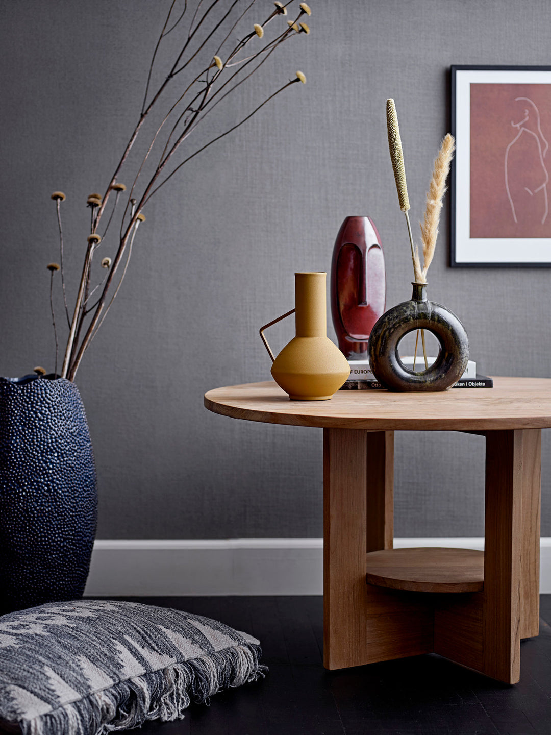 Daviid Vase, Brun, Stentøj