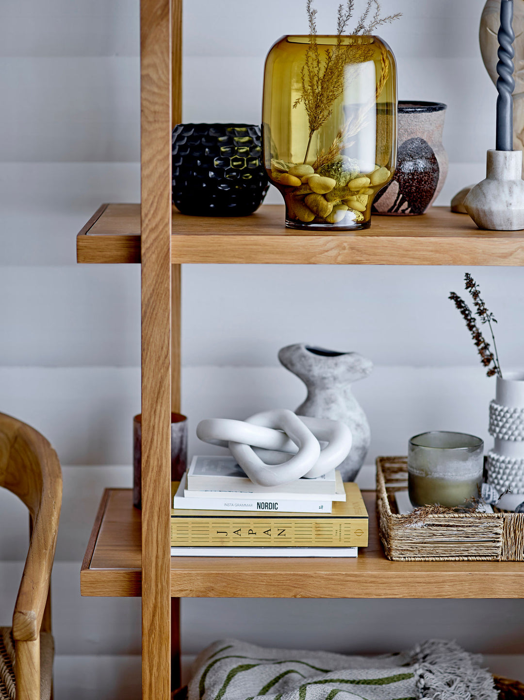 Nori Deko Vase, Grå, Terrakotta