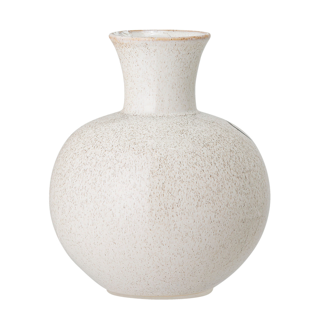 Irini Vase, Hvid, Stentøj