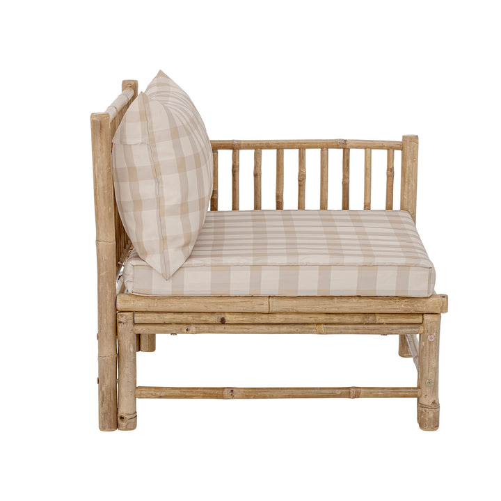 Korfu Modul Sofa Højre Hjørne, Natur, Bambus