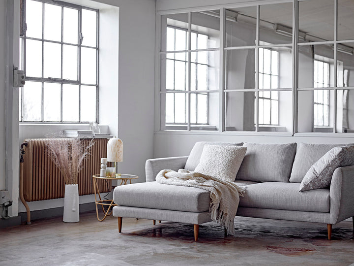 Berican Deko Vase, Hvid, Terrakotta