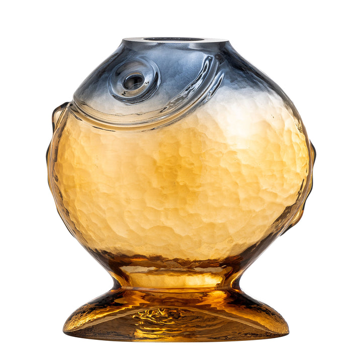 Varga Vase, Gul, Glas