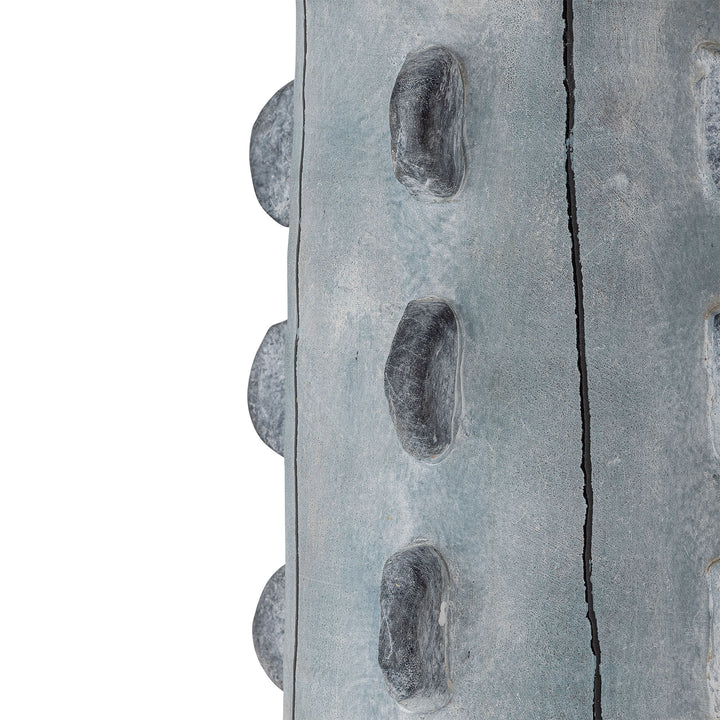 Gadiela Gulvlampe, Blå, Stentøj