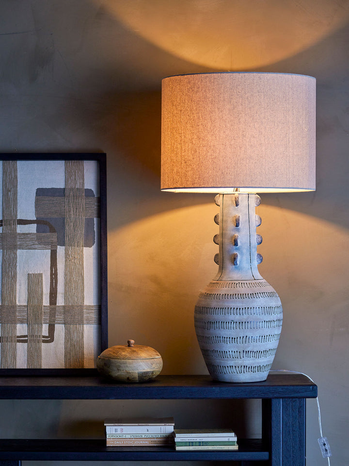 Gadiela Gulvlampe, Blå, Stentøj