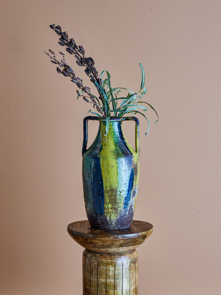 Wilder Deko Vase, Multifarvet, Terrakotta