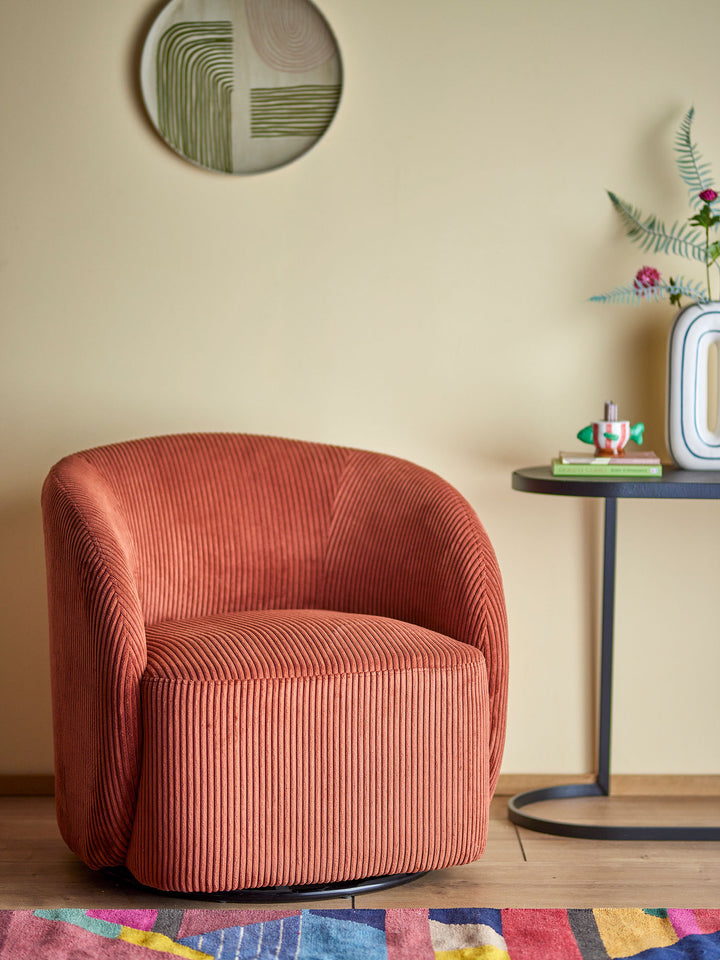 Pradi Loungestol, Orange, Polyester