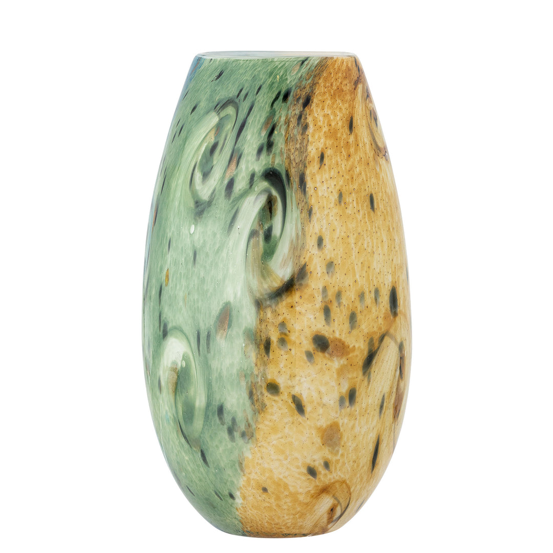 Kalian Vase, Blå, Glas