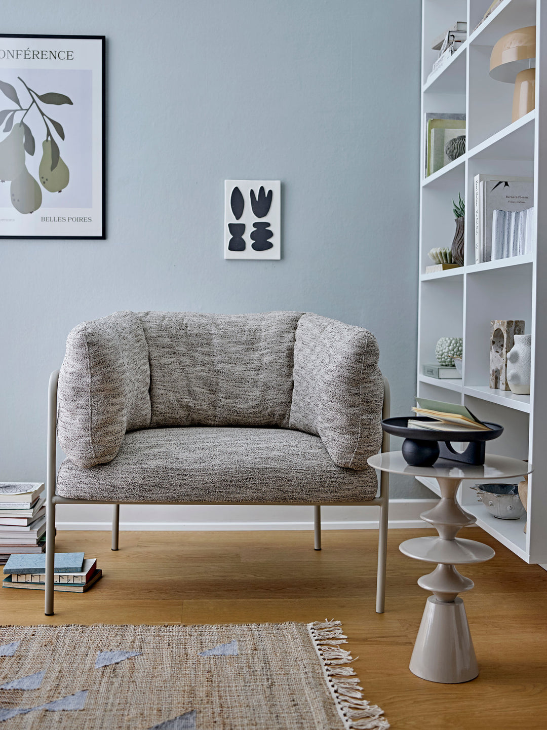 Samio Sidebord, Natur, Aluminium