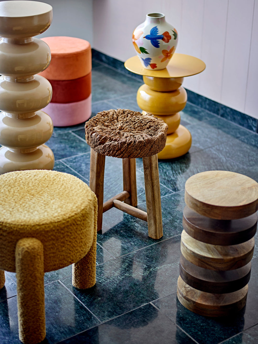 Olonne Sidebord, Gul, Metal