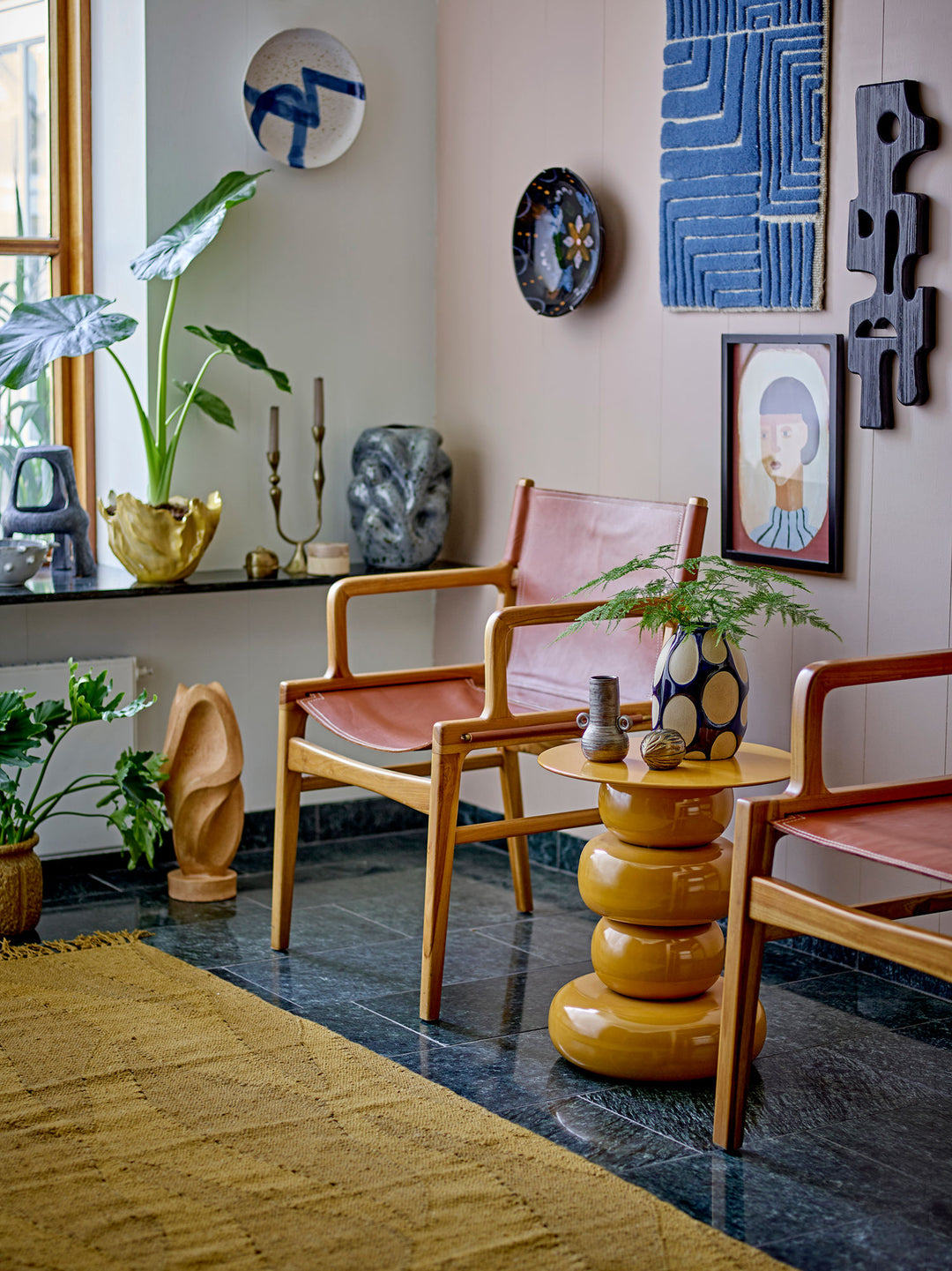 Olonne Sidebord, Gul, Metal