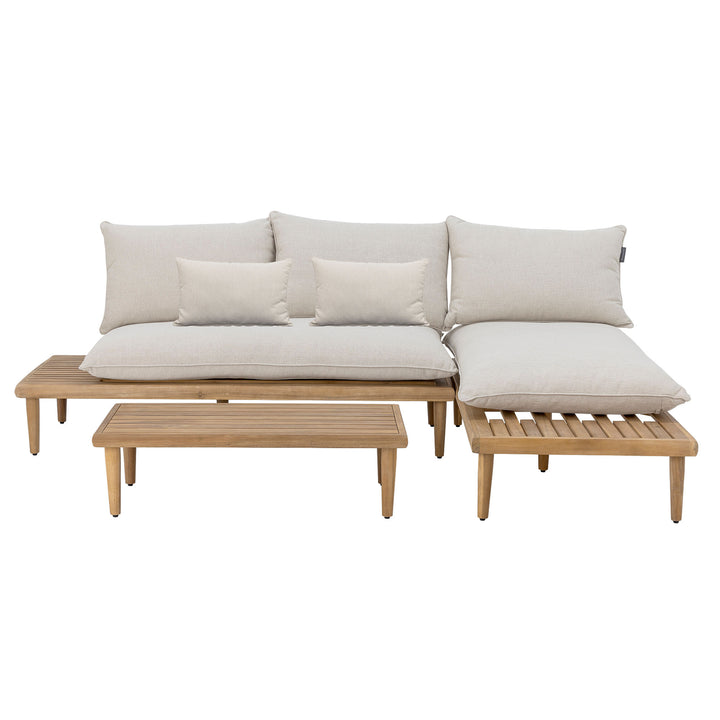 Cesano Lounge sæt, Natur, FSC®100%, Acacia