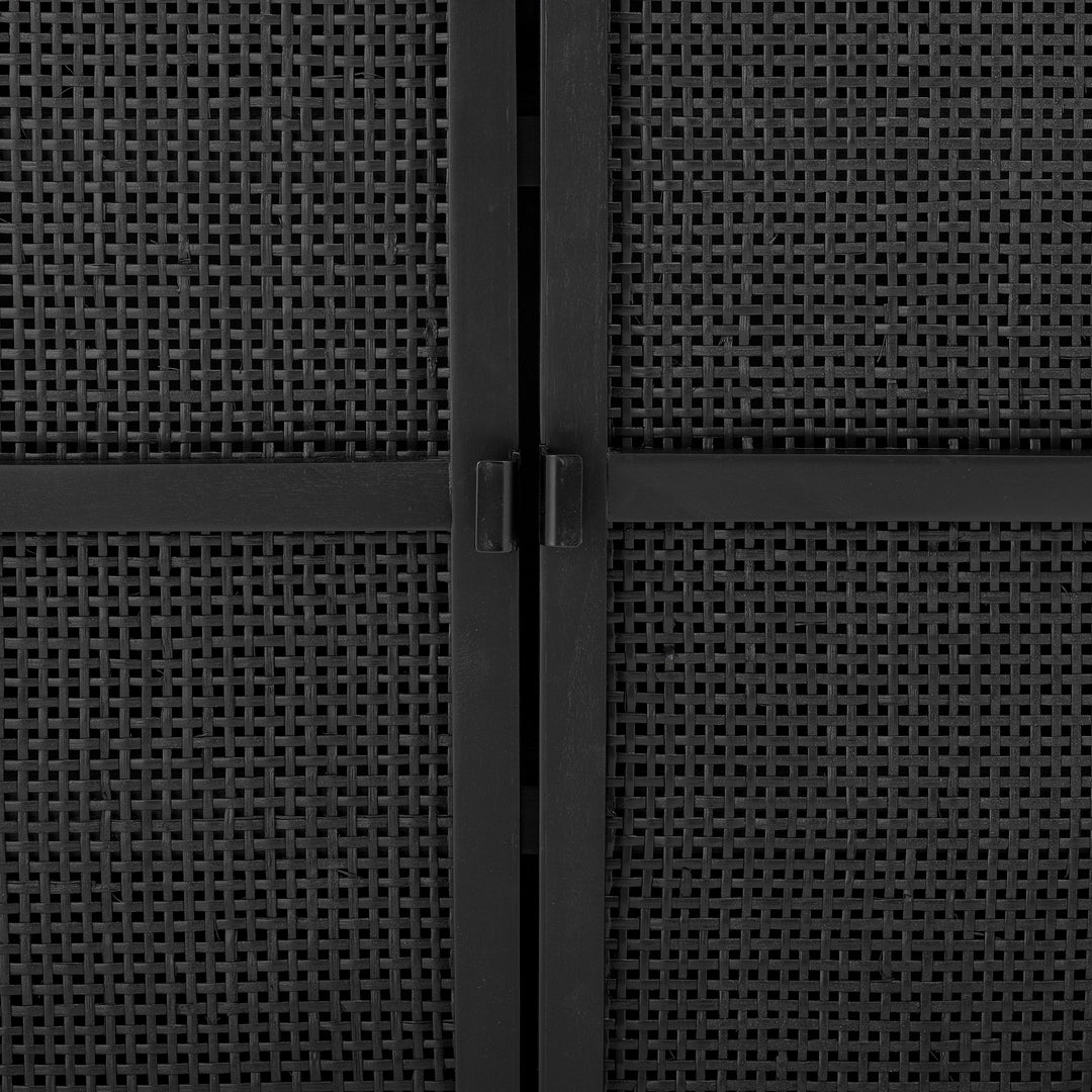 Trento Skab, Sort, Gmelina wood