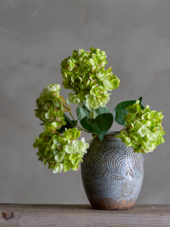 Hydrangea Stilk, Hvid, Kunstige Blomster