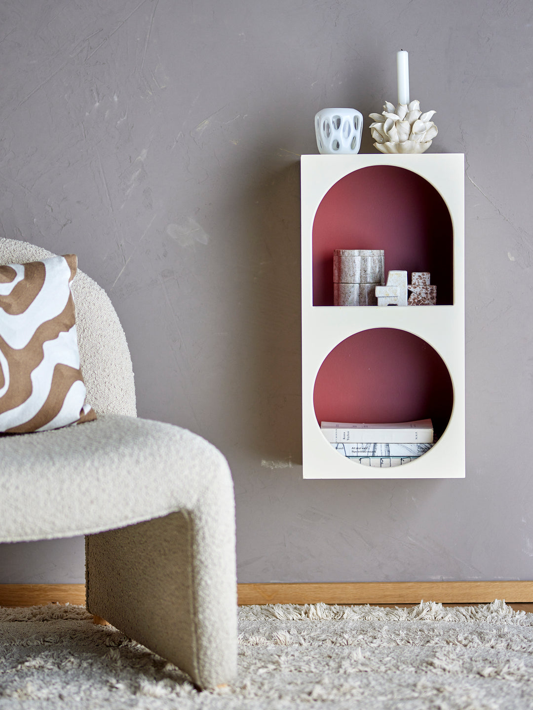 Graphia Bogreol, Hvid, MDF