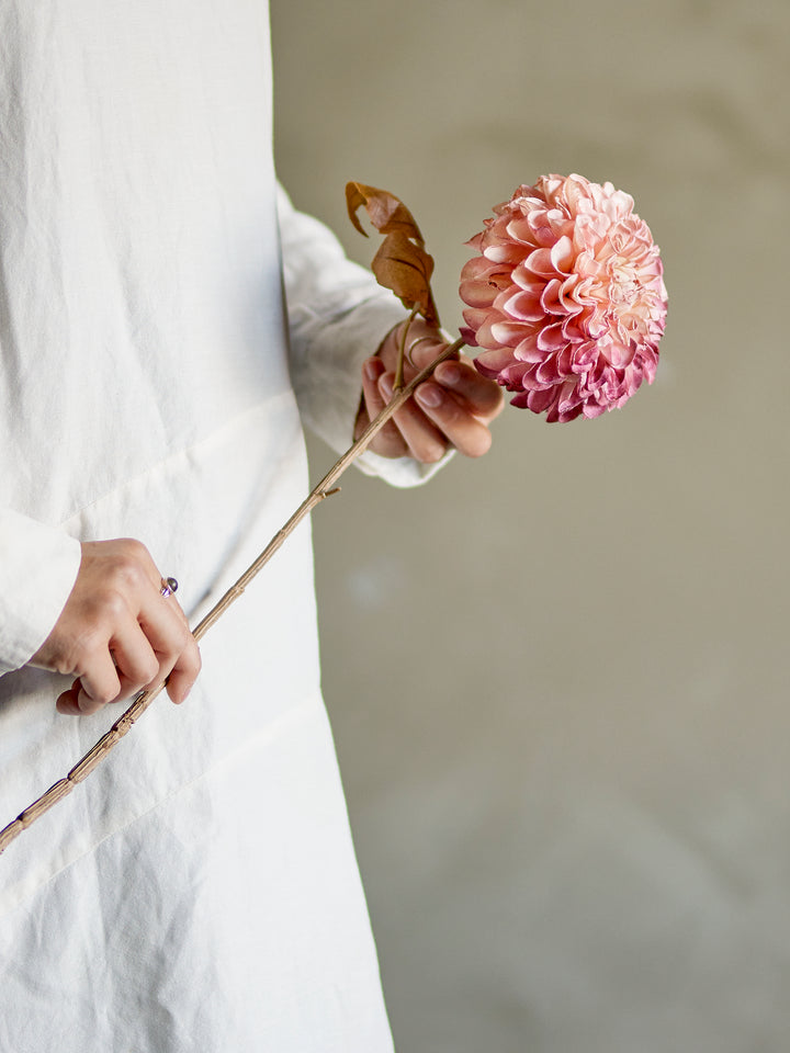 Chrysantemum Stilk, Rosa, Kunstig Blomst