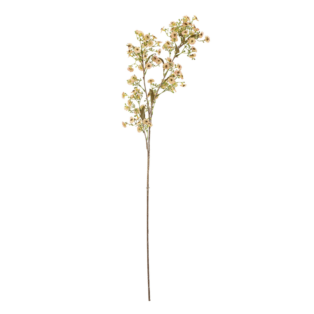 Waxflower Stilk, Hvid, Kunstig Blomst