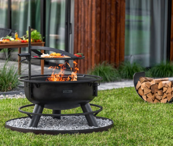 Bålfad med grillrist