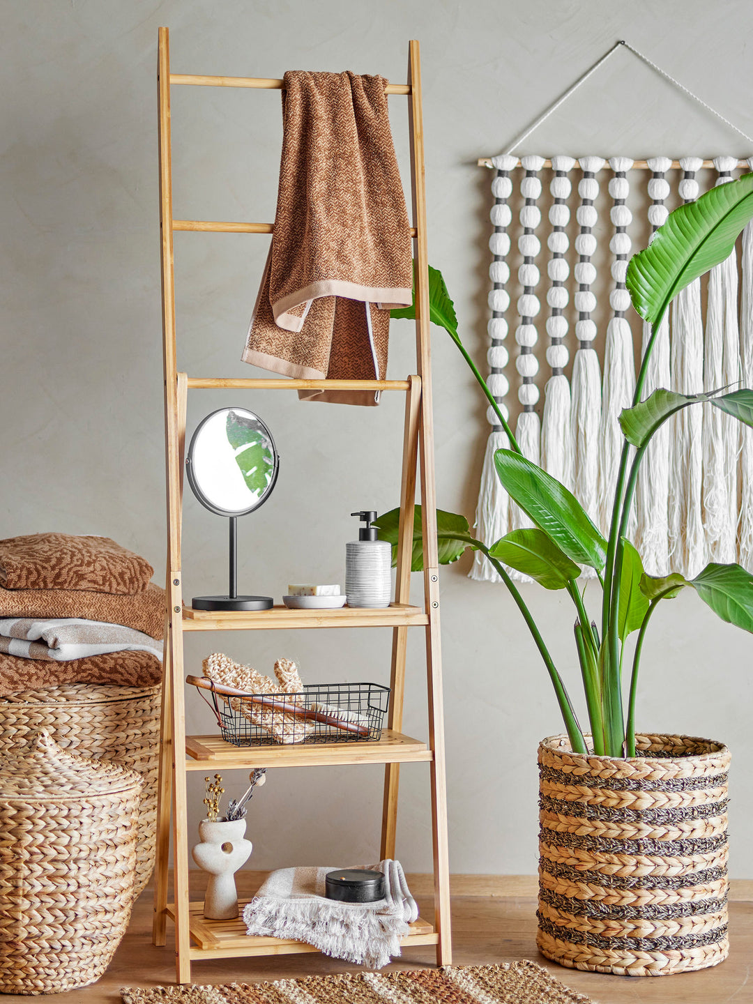 Aden Håndklædeholder, Natur, Bambus