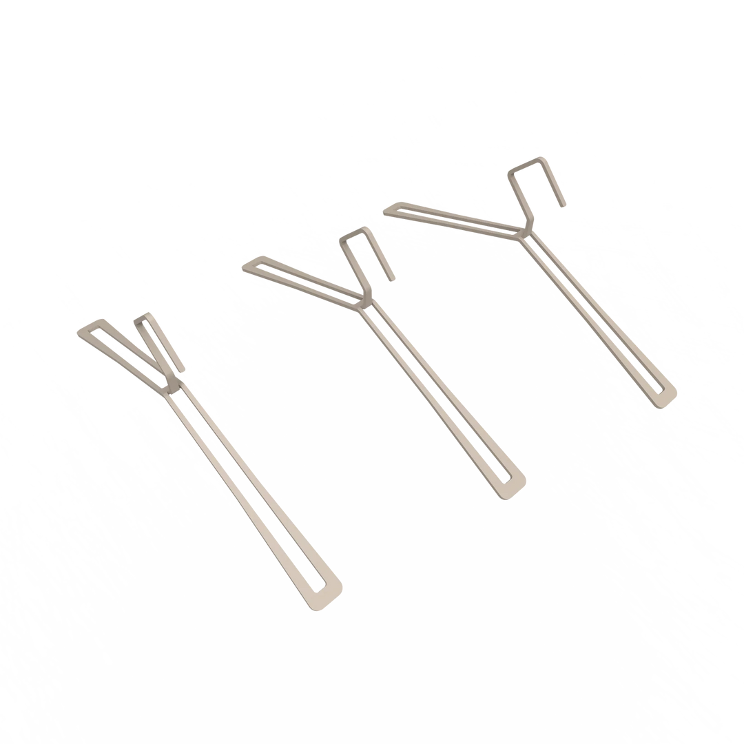 Sandfarvet tøjbøjle perfekt til din foyer - 