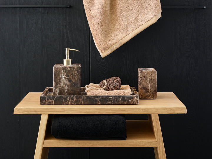 Hammam tandmugg - Brun marmor