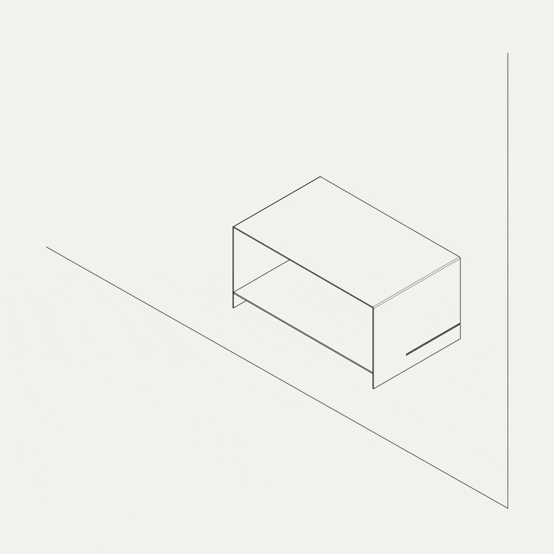 RAWW bord i aluminium – alsidigt designmøbel til stue, soveværelse eller entré