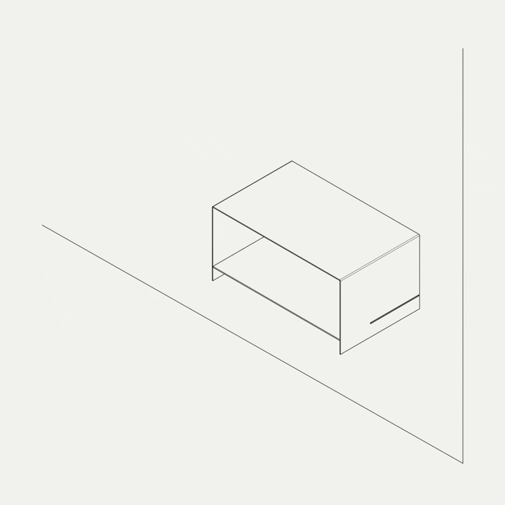 RAWW bord i aluminium – alsidigt designmøbel til stue, soveværelse eller entré