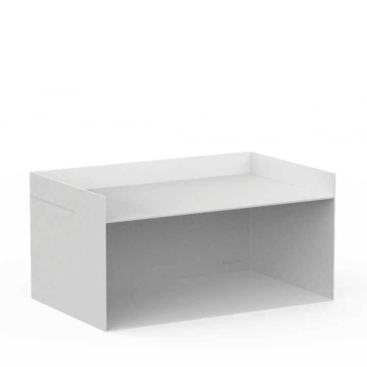 OSLO bord brugt som sidebord – stilrent aluminiumsmøbel med arkitektonisk udtryk