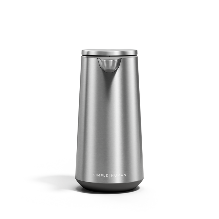 295ml genopladelig sensor skumsæbedispenser - børstet stål fra simplehuman